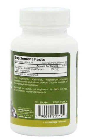 jarrow formulas黑加侖精華膠囊怎么樣？