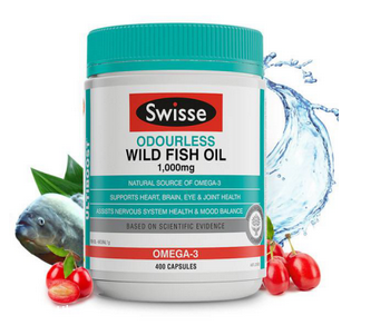 swisse魚油一天吃幾粒？一天一到兩粒