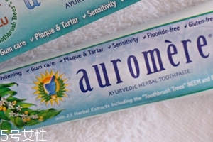 auromere薄荷味草本牙膏怎么樣？
