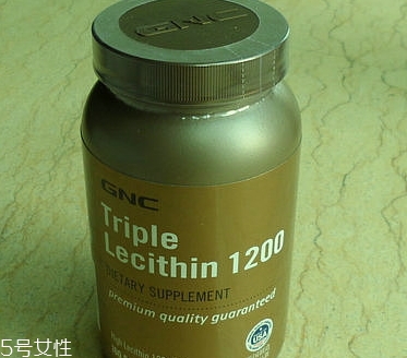 gnc卵磷脂一天吃幾粒？