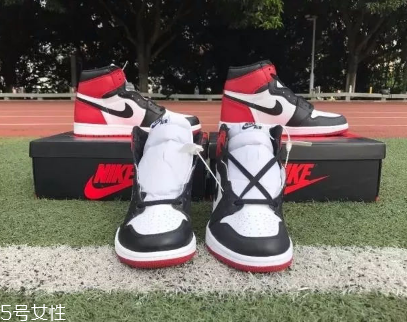 aj 1黑腳趾真假對(duì)比 aj1黑腳趾真品原來這樣鑒定