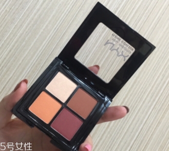 nyx南瓜色眼影怎么用？nyx南瓜盤畫法