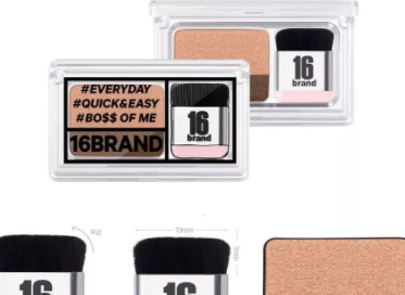 sixteen眼影怎么樣？sixteen 16brand眼影評測