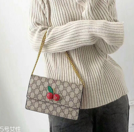 gucci櫻桃包尺寸多大？gucci櫻桃鏈條包尺寸