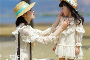 夏天母女裝怎么搭配？夏季母女裝搭配圖片