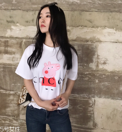 gucci小豬佩奇短袖是真的嗎？gucci小豬佩奇t恤真假