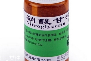 硝酸甘油能降心率嗎？心率高吃硝酸甘油可以嗎？