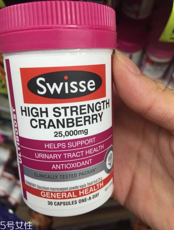 蔓越莓膠囊有雌激素嗎？