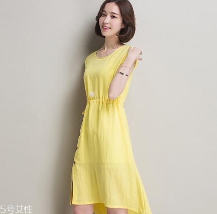 棉麻長(zhǎng)裙子怎么搭配？文藝妹紙都這樣穿