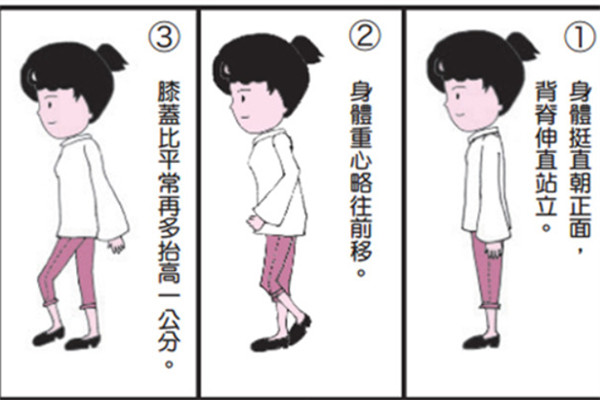 走路的正確姿勢(shì)圖解 改善歪斜腿型