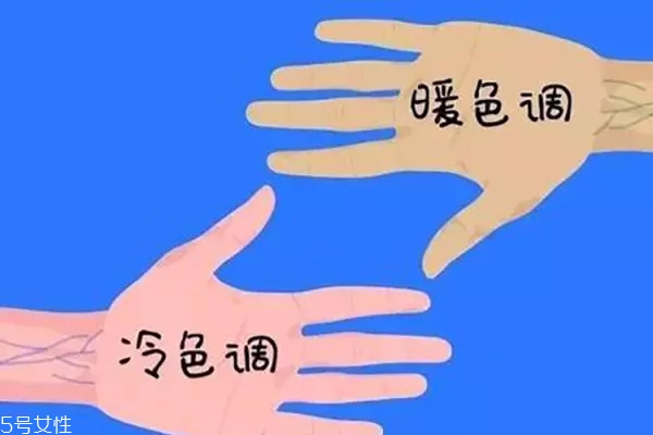 怎么以手判斷膚色 冷暖中性膚色對(duì)比圖