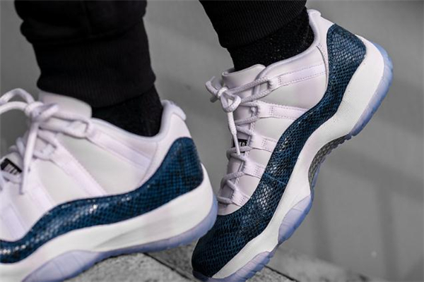 aj11 low藍(lán)蛇開箱測評 aj11 low藍(lán)蛇實(shí)物上腳