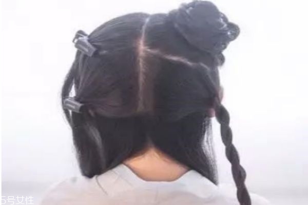 短發(fā)古裝發(fā)型簡單扎法 古風發(fā)型教程