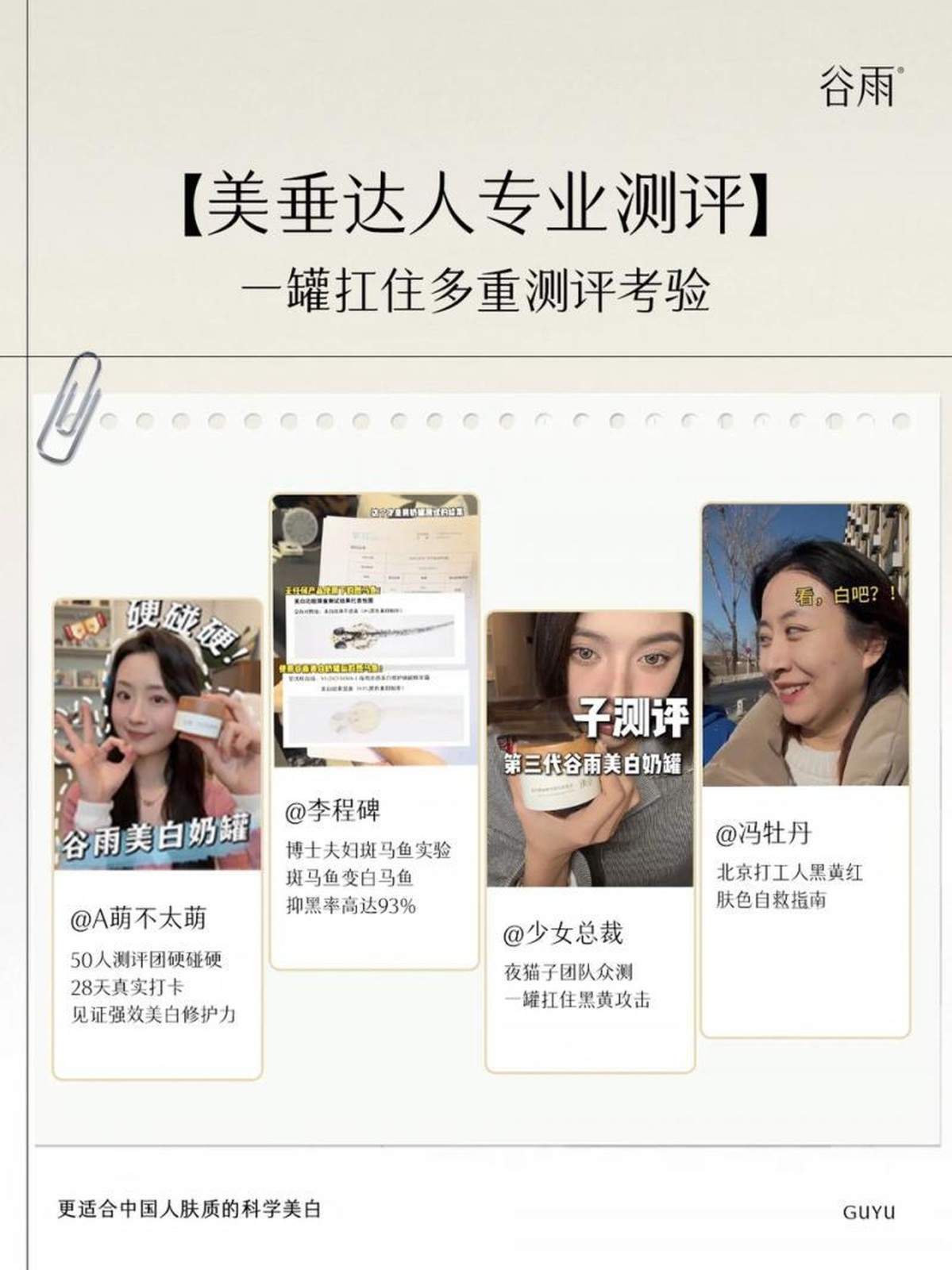 極光甘草千人測評！第三代美白奶罐闖關(guān)成功